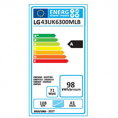 LED Televizors 43UK6300MLB 43UK6300MLB