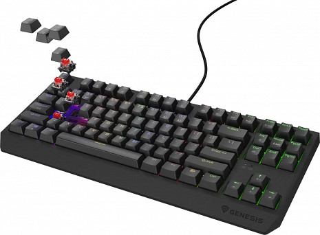 Klaviatūra THOR 230 TKL NKG-2077