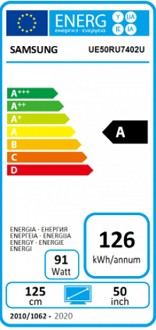 LED Televizors  UE50RU7402UXXH