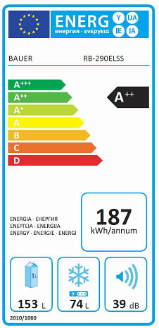 Ledusskapis  RB-290ELSS