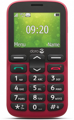 Mobilais tālrunis  DFB-0350 Red