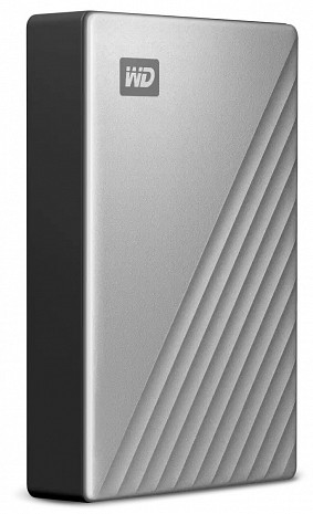 Cietais disks External HDD|WESTERN DIGITAL|My Passport Ultra|4TB|USB 3.0|Colour Silver|WDBFTM0040BSL-WESN WDBFTM0040BSL-WESN