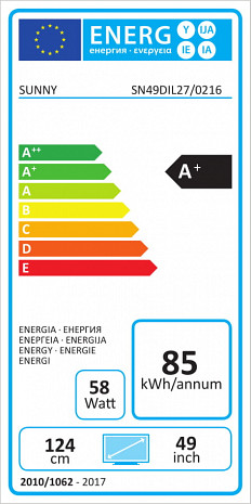 LED Televizors  SN49DIL27/0216 m