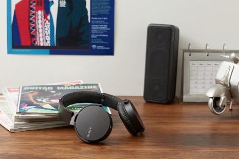 Bluetooth bezvadu austiņas  MDRXB650BTB.CE7
