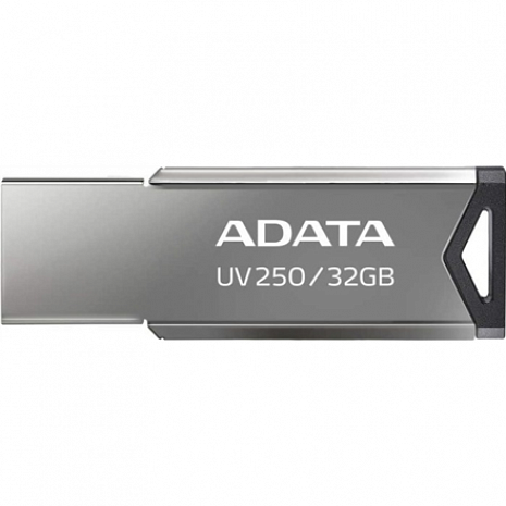 USB zibatmiņa ADATA USB Flash Drive UV250 32 GB, USB 2.0, Silver AUV250-32G-RBK