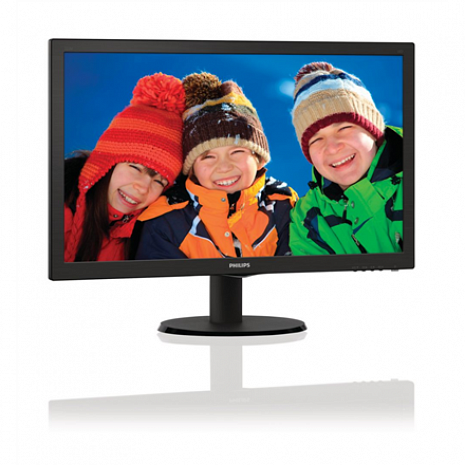 Monitors 223V5LHSB/00 21.5 ", Full HD, 1920 x 1080 pixels, 16:9, LED, LCD/TFT, 5 ms, 250 cd/m², Black 223V5LHSB/00