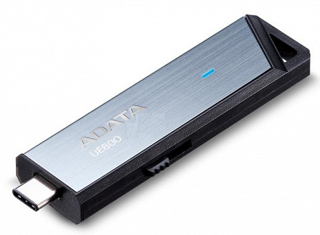 USB zibatmiņa MEMORY DRIVE FLASH USB-C 128GB/SILV AELI-UE800-128G-CSG ADATA AELI-UE800-128G-CSG