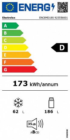 Ledusskapis  ENC8MD18S
