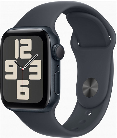 Viedpulkstenis Watch SE GPS 40mm Midnight Aluminium Case with Midnight Sport Band - S/M MXE73ET/A