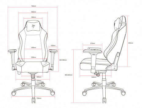 Geimeru krēsls PRIMO FULL PREMIUM LEATHER PRIMO-PREM-OC