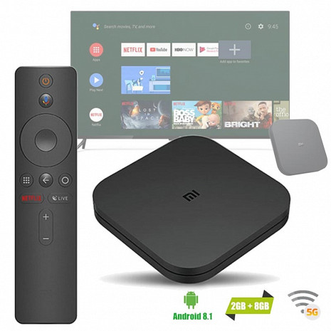 Multivides konsole (Smart TV) Mi Box S EU PFJ4086EU