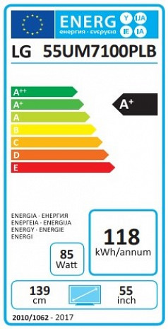 LED Televizors  55UM7100PLB