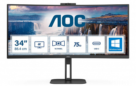 Monitors  CU34V5CW/BK