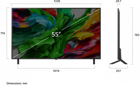 QNED Televizors  55QNED85A3C
