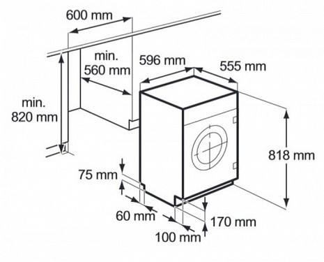 Veļas mašīna  EWG147410W