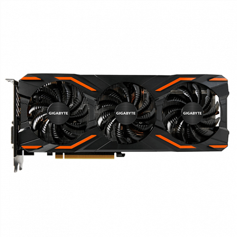 Grafiskā karte GeForce GTX 1080 WINDFORCE OC 8GB NVIDIA GV-N1080WF3OC-8GD 1.0