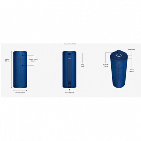 Portatīvais skaļrunis MEGABOOM 3 984-001404