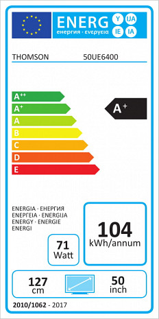 LED Televizors  50UE6400