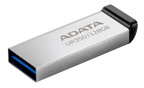 USB zibatmiņa MEMORY DRIVE FLASH USB3.2 128G/BLACK UR350-128G-RSR/BK ADATA UR350-128G-RSR/BK