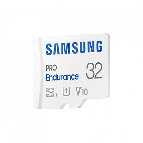 Atmiņas karte Samsung PRO Endurance MB-MJ32KA/EU 32 GB, MicroSD Memory Card, Flash memory class U1, V10, Class 10, SD adapter MB-MJ32KA/EU