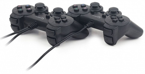 Spēļu kontrolieris Double USB dual vibration gamepad JPD-UDV2-01