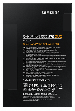 SSD disks 870 QVO MZ-77Q1T0BW