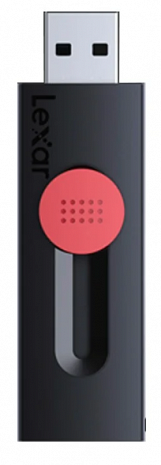 USB zibatmiņa Lexar | Flash Drive | JumpDrive D300 | 128 GB | USB 3.2 Gen 1 | Black/Red LJDD300128G-BNBNG