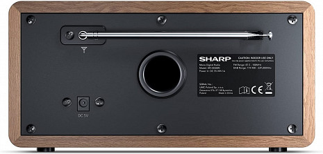 Radio modinātājs ar Bluetooth  DR-450(BR)