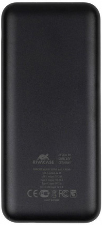 Ārējais akumulators (power bank)  VA2081 BLACK