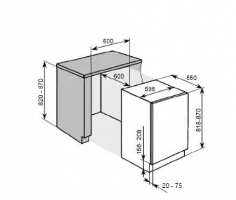 Ledusskapis  CM4SE68W