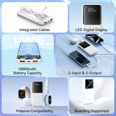 Ārējais akumulators (power bank)  FHOB0