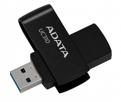 USB zibatmiņa MEMORY DRIVE FLASH USB3.2 32GB/BLACK UC310-32G-RBK ADATA UC310-32G-RBK