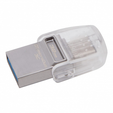 USB zibatmiņa 32GB DataTraveler microDuo USB3.1 Flash Drive DTDUO3C/32GB