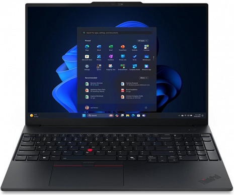 Portatīvais dators Lenovo ThinkPad E16 G3 AMD | Black | 16 " | IPS | WUXGA | 1920 x 1200 pixels | Anti-glare | AMD Ryzen 5 | 230 | 16 GB | SO-DIMM DDR5 | Solid-state drive capacity 512 GB | AMD Radeon 760M Graphics | Windows 11 Pro | 802.11ax | Bluetooth version 5.3 21ST0042MH