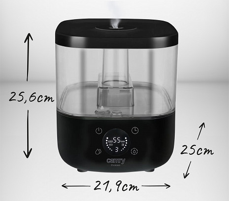 Gaisa mitrinātājs  CR7973 Black