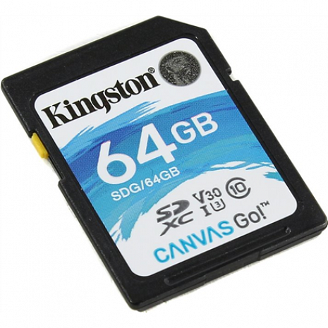 Atmiņas karte Canvas Go! 64 GB, SDXC, Flash memory class 10 SDG/64GB