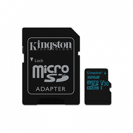 Карта памяти Canvas Go! UHS-I 32 GB, MicroSDHC, Flash memory class 10, SD Adapter SDCG2/32GB