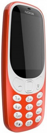 Mobilais tālrunis 3310 NO3310 DS Warm Red