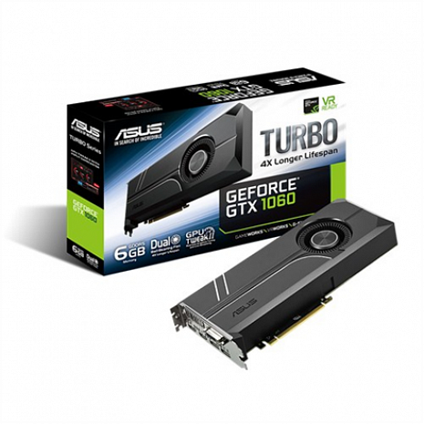 Grafiskā karte NVIDIA, 6 GB, GeForce GTX 1060 TURBO-GTX1060-6G