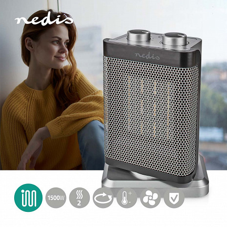 Gaisa sildītājs ar ventilatoru HTFA17GY NEDIS 16