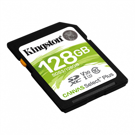 Карта памяти Kingston Canvas Select Plus 128GB SDHC Class 10 SDS2/128GB