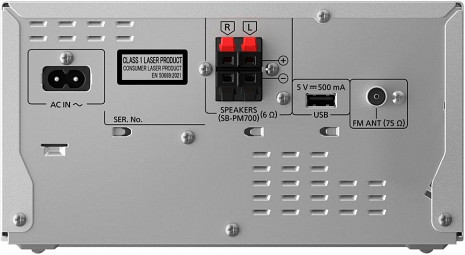 Компактная (микро) Hi-Fi система  SC-PM700EE-S