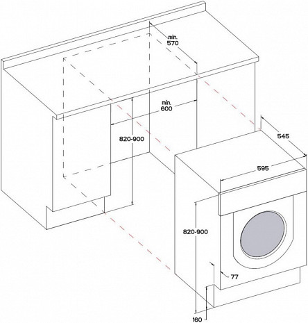 Veļas mašīna  BI WDIL 75145 EU