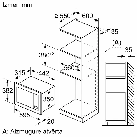 Микроволновая печь  BFL623MB4