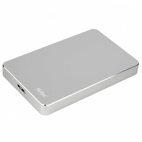 Cietais disks External HDD|NETAC|NT05K330N-001T-30SL|1TB|USB 3.0|Buffer memory size 8 MB|Colour Silver|NT05K330N-001T-30SL NT05K330N-001T-30SL