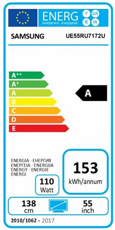 LED Televizors  UE55RU7172UXXH