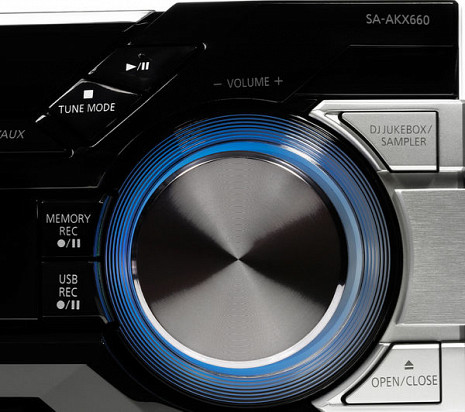 Компактная (мини) Hi-Fi система  SC-AKX660E-K