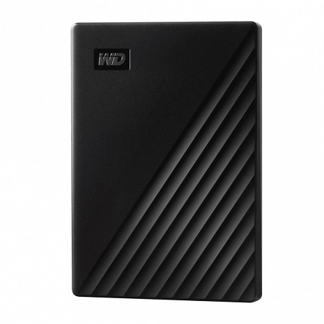 Cietais disks External HDD|WESTERN DIGITAL|My Passport|1TB|USB 2.0|USB 3.0|USB 3.2|Colour Black|WDBYVG0010BBK-WESN WDBYVG0010BBK-WESN