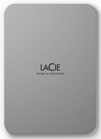Cietais disks External HDD|LACIE|Mobile Drive|1TB|USB-C|Colour Silver|STLP1000400 STLP1000400