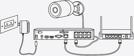 Ārtelpu IP kamera P330 PC810AB4K01-B